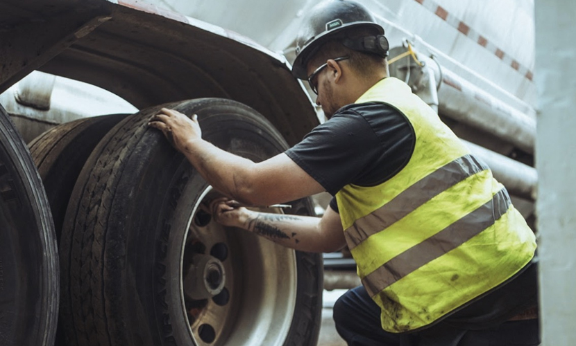 Overinflated Tire