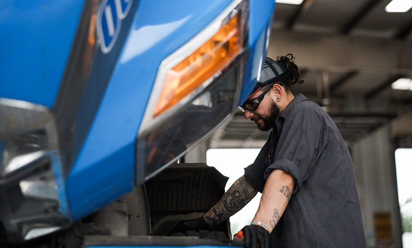 A Fleet Vehicle Inspection