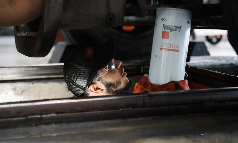 Changing an Oil Filter