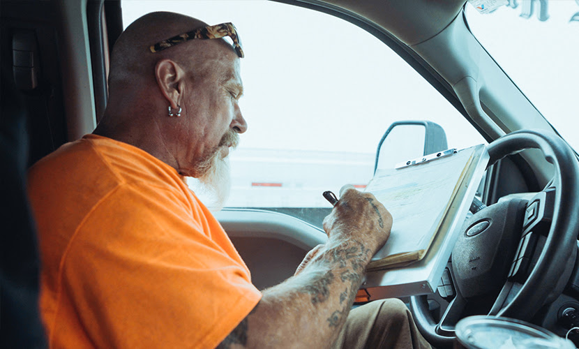 A Commercial Vehicle Driver