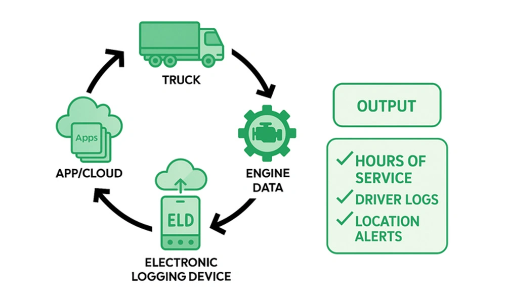 How Does an Electronic Logging Device Work?