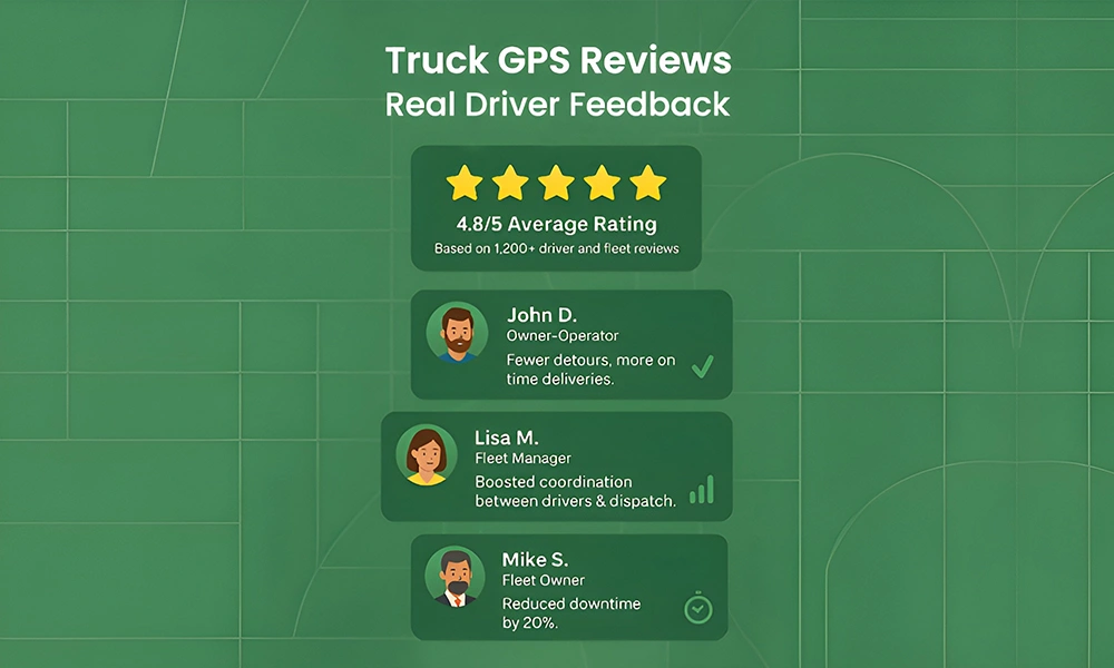 Insights from Truck GPS Reviews and Real Driver Feedback insights from truck gps reviews and real driver feedback